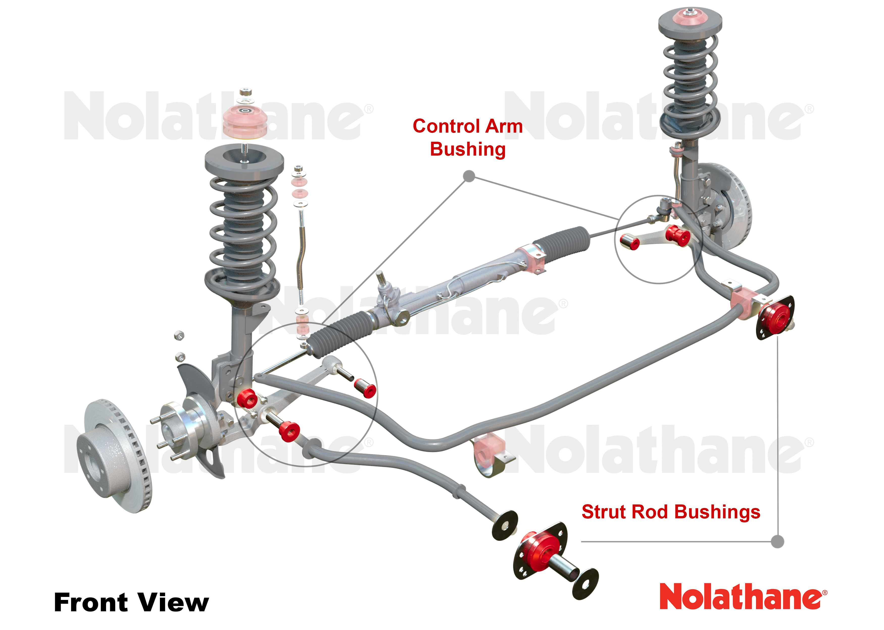 vx commodore front struts